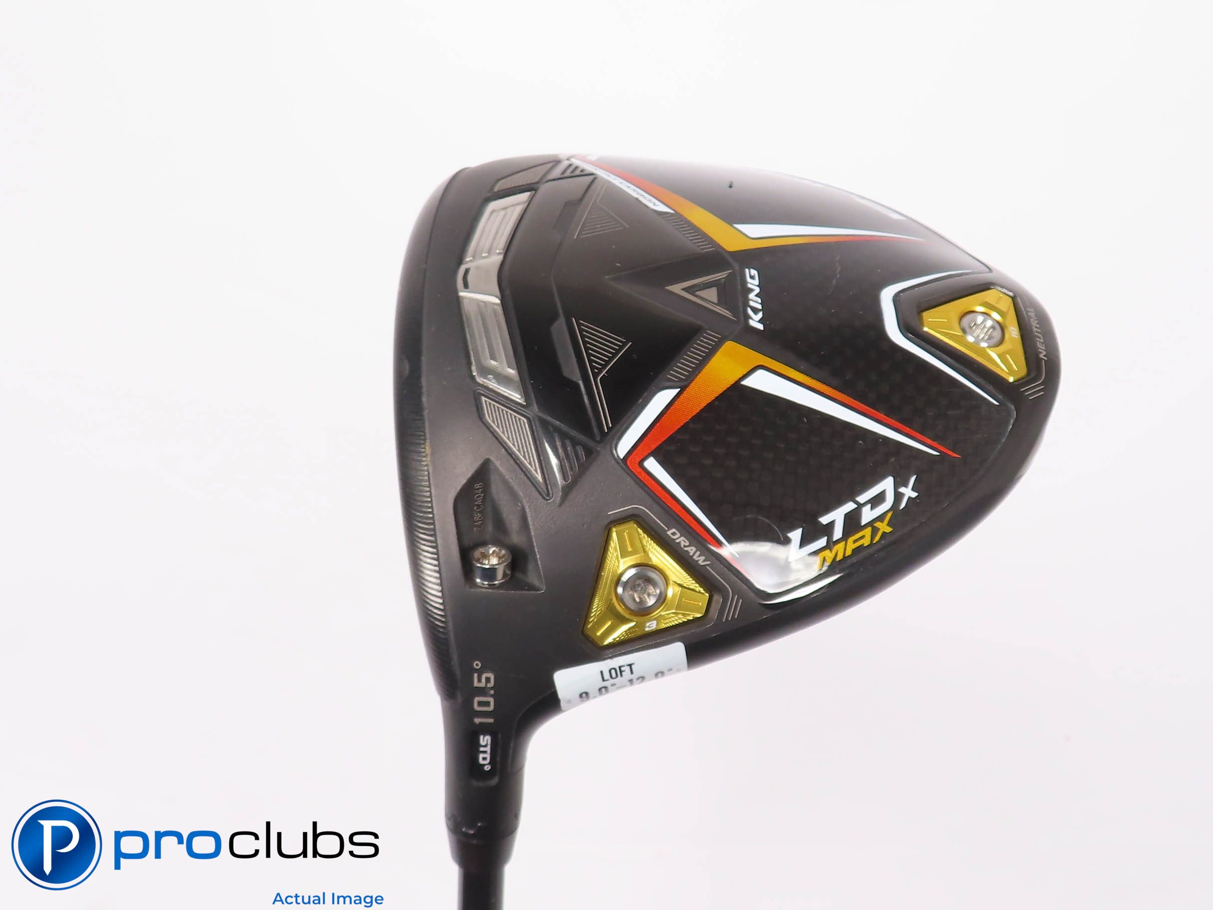 Left Handed COBRA LTDx MAX 10.5* Driver - Kai'li Red 50g Regular